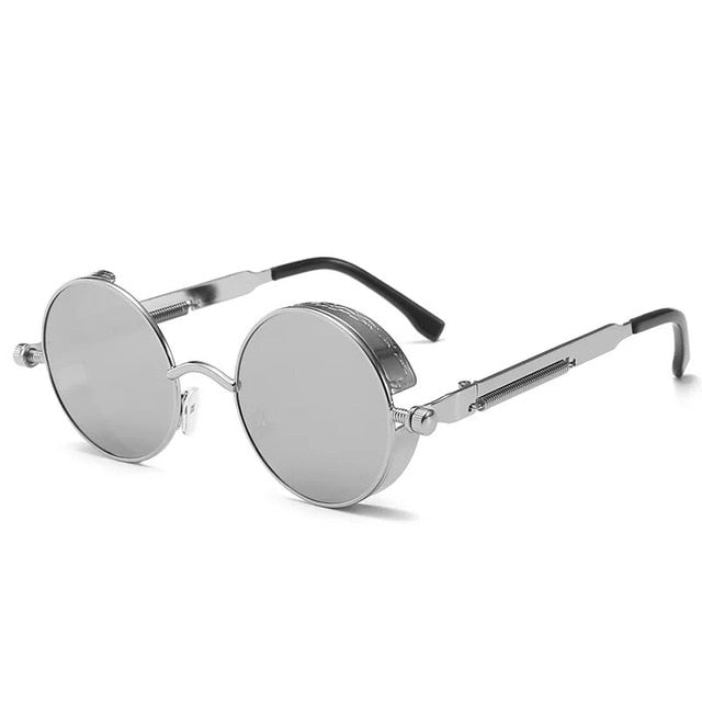 Round Retro Cool Shades. "Rodeo Rider" Sunglasses. Polarized lens. WickedYo